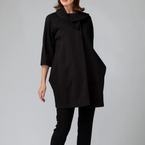 The Joseph Ribkoff cowl-neck jacket size 4